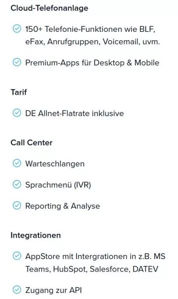 Webex Voice Cloud-Telefonanlage + Flatrate